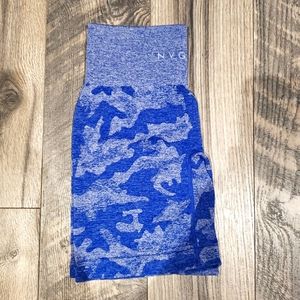 Blue Camo Seamless shorts